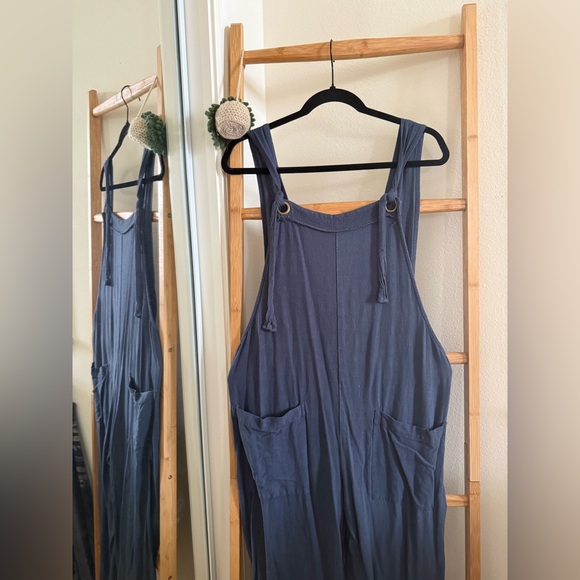 NATURAL LIFE - Carly Jumpsuit in Navy - Picture 3 of 7